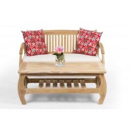 Eurus - a teak wood set of garden furniture