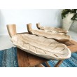 Set of 3 trays - Banana leaves