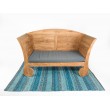 Beautiful teak bench Taman (seat grey) teak wood