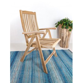 Exclusive folding garden armchair Emas, teak