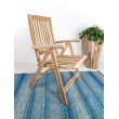 Exclusive folding garden armchair Emas, teak