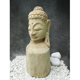 Budda - Ręcznie rzeźbiona figura Buddy 83 cm, Teak