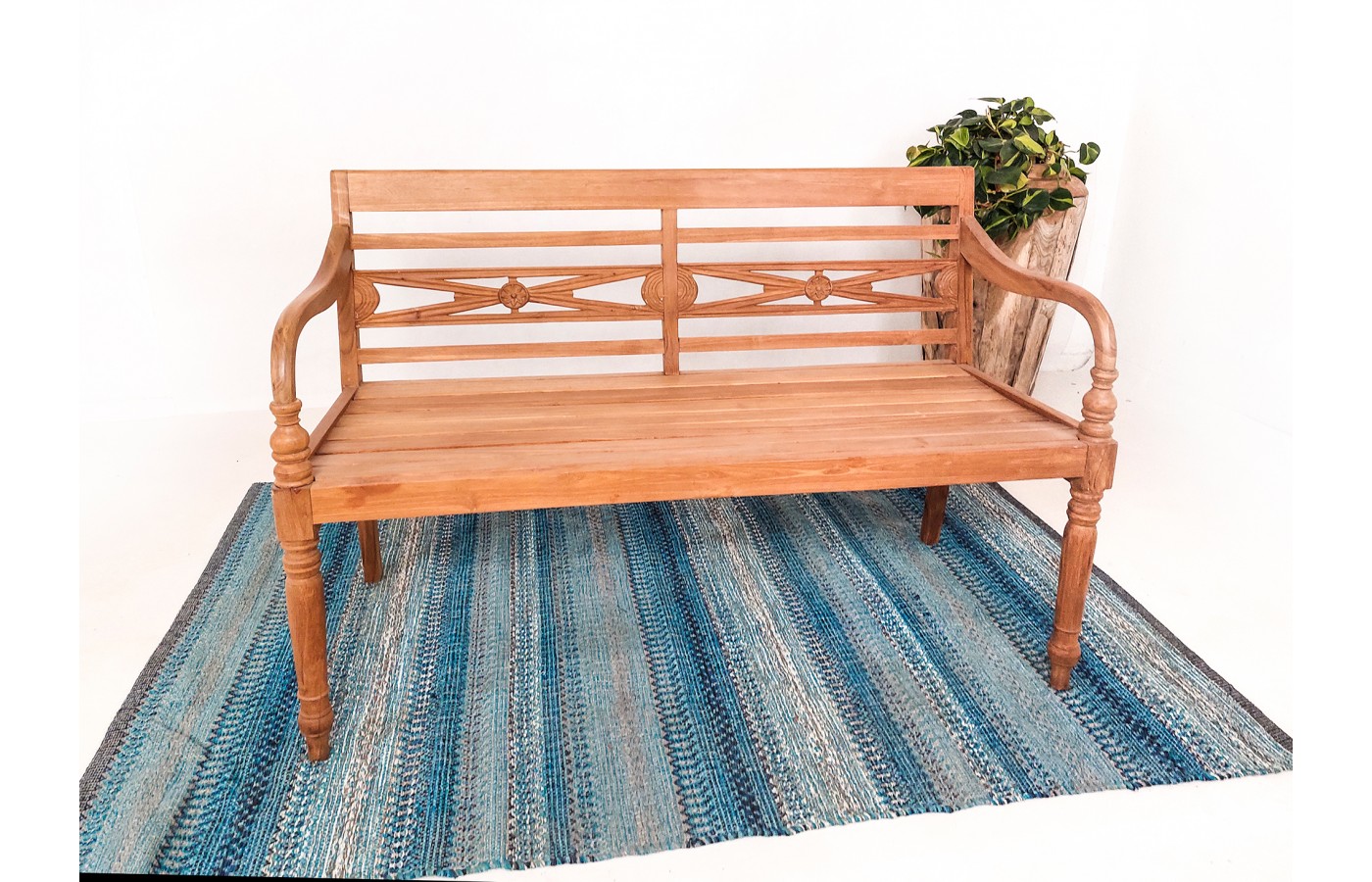 Dewi Garden bench 120 cm teak