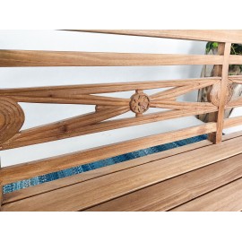 Dewi Garden bench 120 cm teak