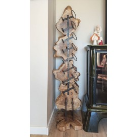 Wine rack 8 bottles - Suar