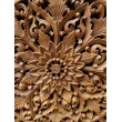 Orientalny panel - Kwiat Lotosu Mandala - rzeźba Bali, 40 cm