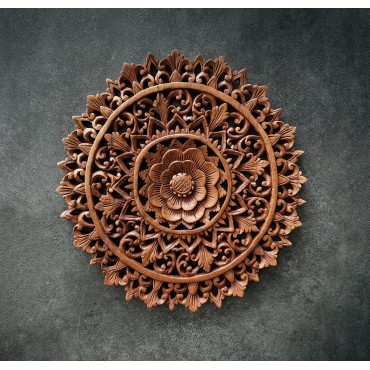Oriental wall panel - Lotus...
