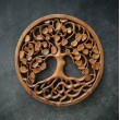 Oriental wall panel - Tree of Life - Bali sculpture, 40 cm