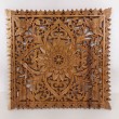 Oriental wall panel - Lotus Flower - Bali sculpture, 50 cm