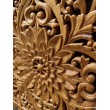 Oriental wall panel - Lotus Flower - Bali sculpture, 50 cm