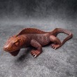 Hand-carved Iguana  - Bali sculpture, 50 cm