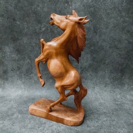 Sculpture horse, sono wood 50cm