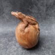 Paperweight - Alligator - Bali sculpture, 20 cm