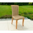 Rattan Chair, Teak