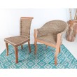 Rattan Chair, Teak