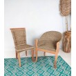 Rattan Chair, Teak