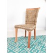 Rattan Chair, Teak