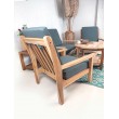 Erega I - a teak wood set of garden furniture