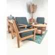 Erega I - a teak wood set of garden furniture