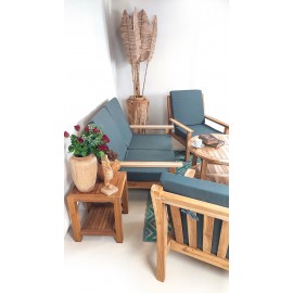 Erega I - a teak wood set of garden furniture