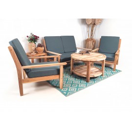 Erega I - a teak wood set of garden furniture