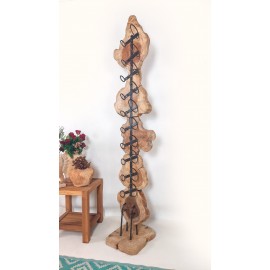 Wine rack 10 bottles - Suar