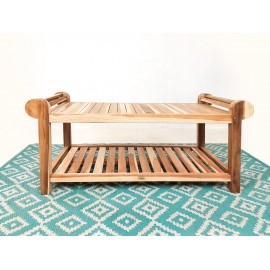 Garden table from the Tirawa series, teakwood