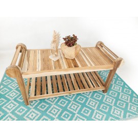 Garden table from the Tirawa series, teakwood