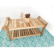 Garden table from the Tirawa series, teakwood