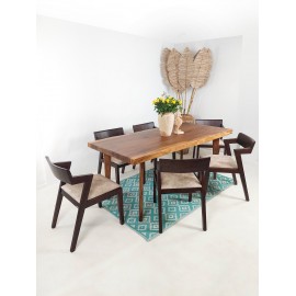 Suar Wood Dining Table 240/100