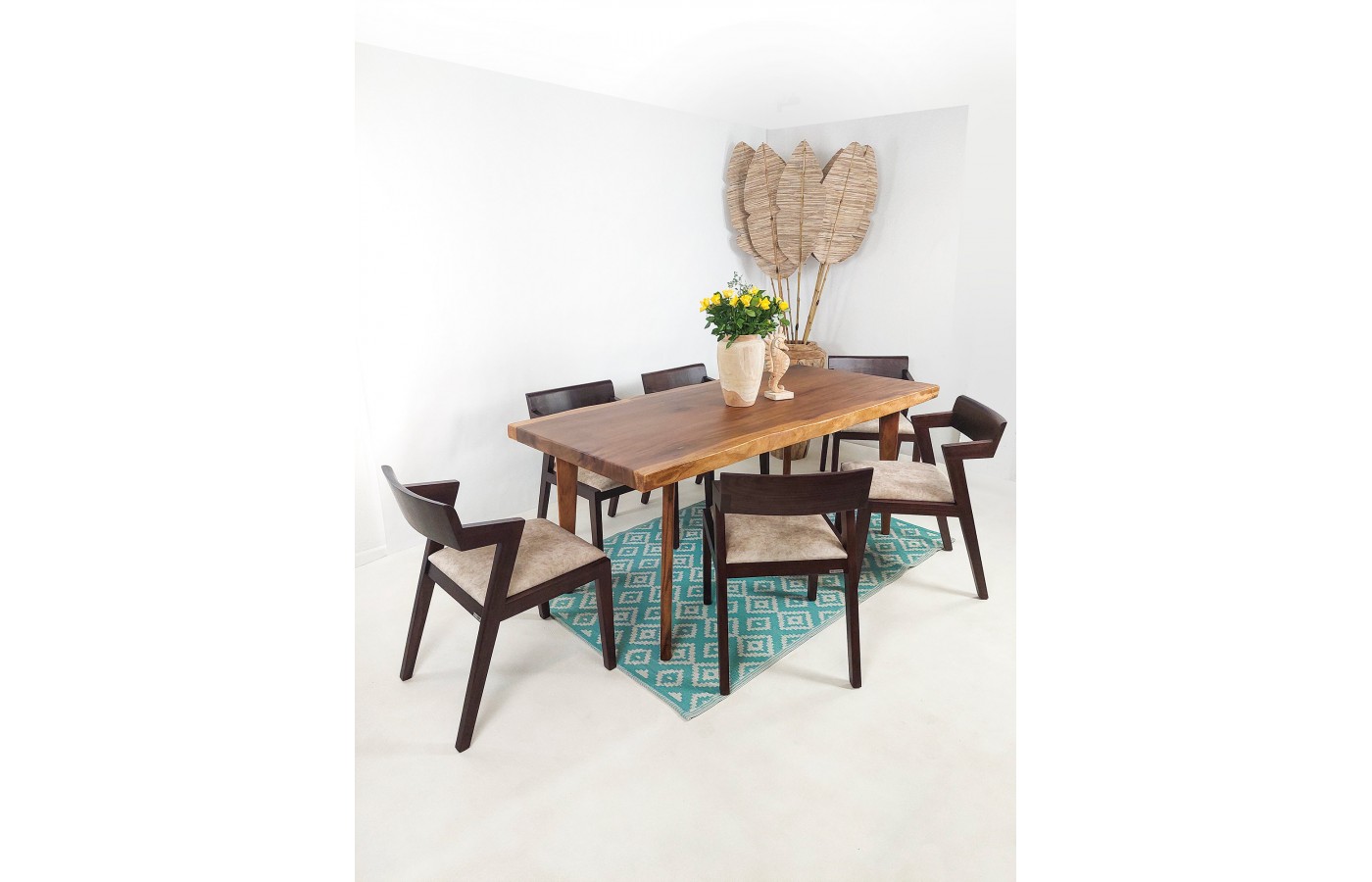 Suar Wood Dining Table 240/100