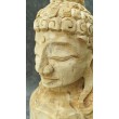 Budda - Ręcznie rzeźbiona figura Buddy, 63 teak