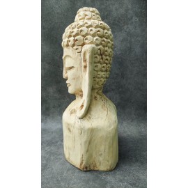 Budda - Ręcznie rzeźbiona figura Buddy, 75 teak