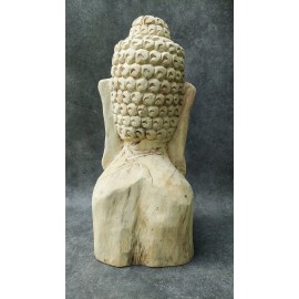 Budda - Ręcznie rzeźbiona figura Buddy, 75 teak
