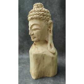 Budda - Ręcznie rzeźbiona figura Buddy, 81 teak