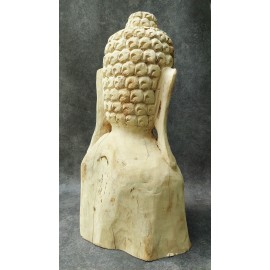 Budda - Ręcznie rzeźbiona figura Buddy, 81 teak