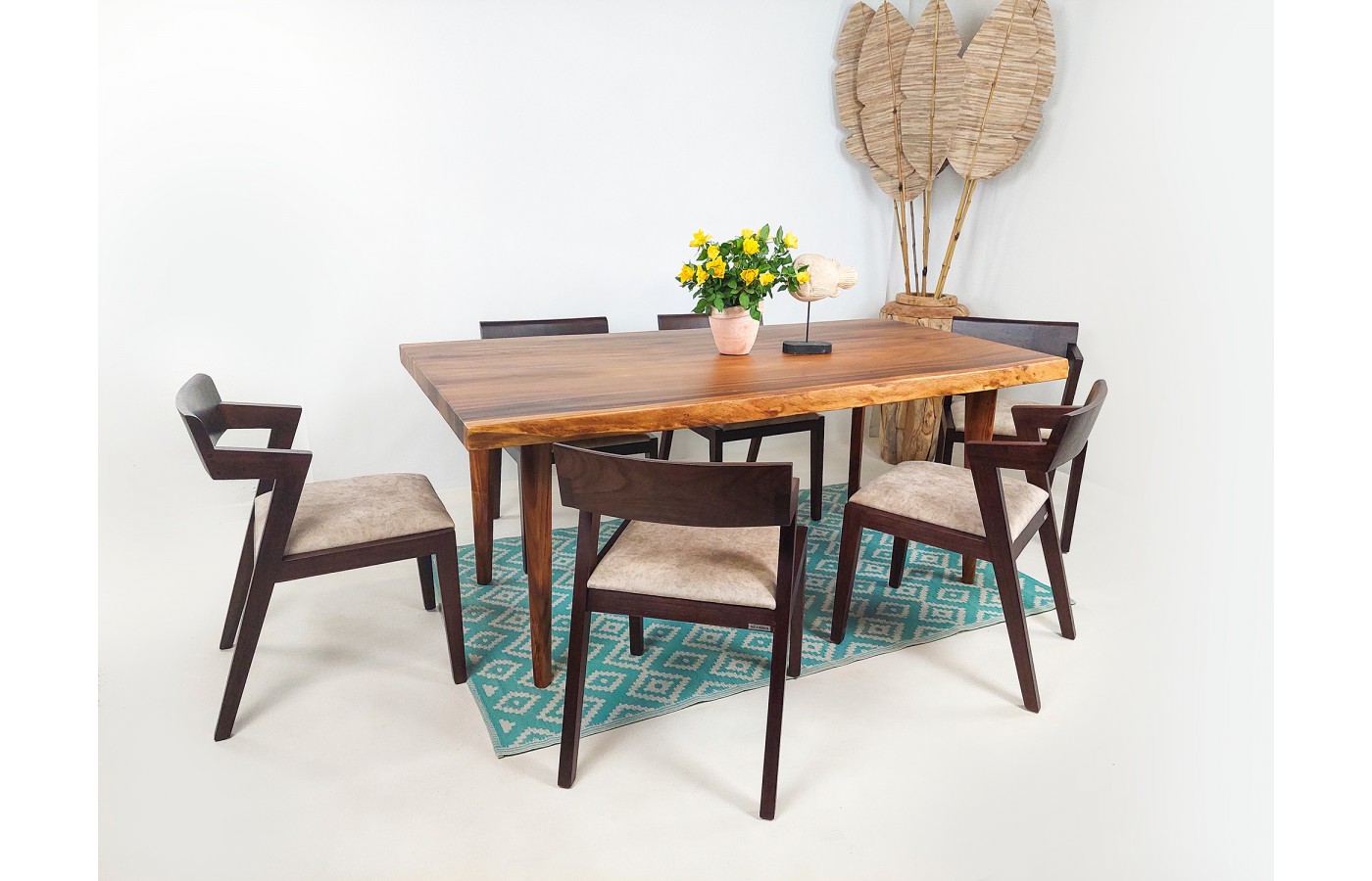 Suar Wood Dining Table 240/100