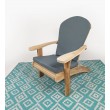 Adirondack armchair cushion