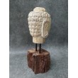 Budda - Ręcznie rzeźbiona Głowa Buddy