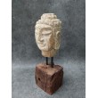 Budda - Ręcznie rzeźbiona Głowa Buddy