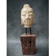 Budda - Ręcznie rzeźbiona Głowa Buddy