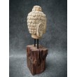 Budda - Ręcznie rzeźbiona Głowa Buddy