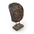 Sculpture "Face", recovered wood teak