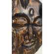 Sculpture "Face", recovered wood teak