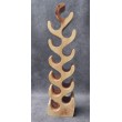 OUTLET Original stand for 12 bottles of wine - Suar wood