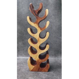 Original Wine Rack 12 Bottle, Solid Suar Wood