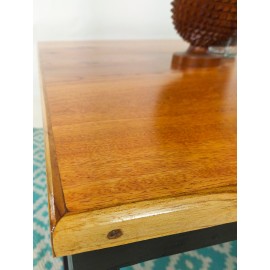 Coffee table made of Mindi wood