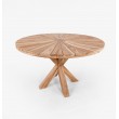 Round garden table Dafi, teak