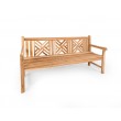 Garden teak bench Wakana 180 cm