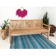 Garden teak bench Wakana 180 cm